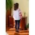 Embroidered blouse "Zgarda Red"